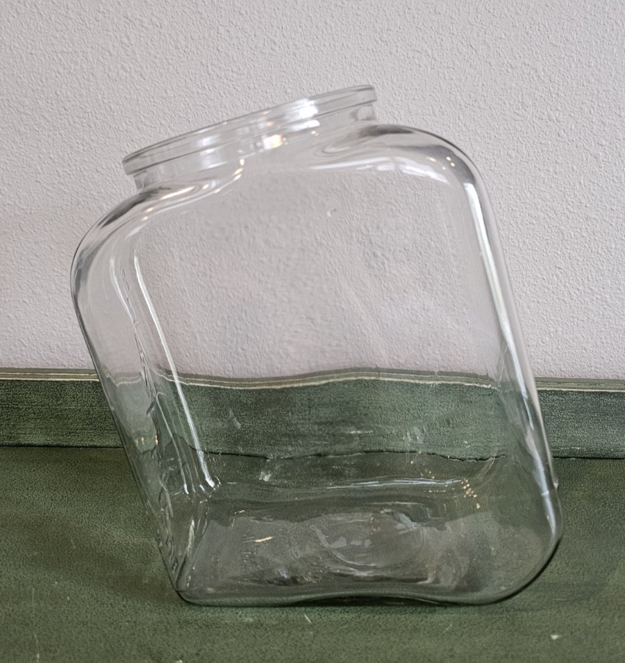 Vintage Planters Streamline Embossed General Store Countertop Display Jar
