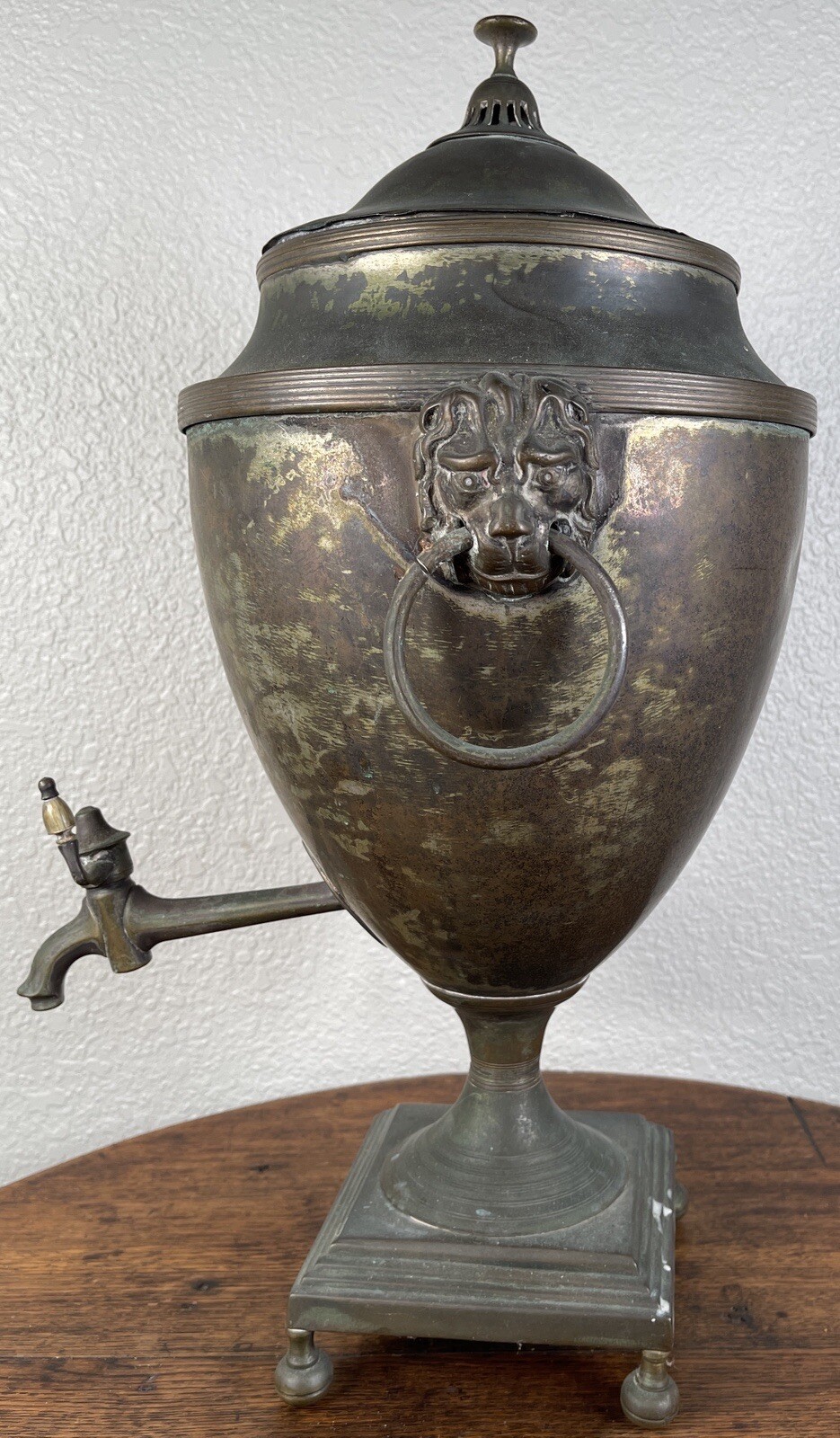 Antique Hot Water Urn Kettle US Patent Model 19th C Salesman Sample Antique Hot Water Urn Kettle US Patent Model 19th C Salesman Sample