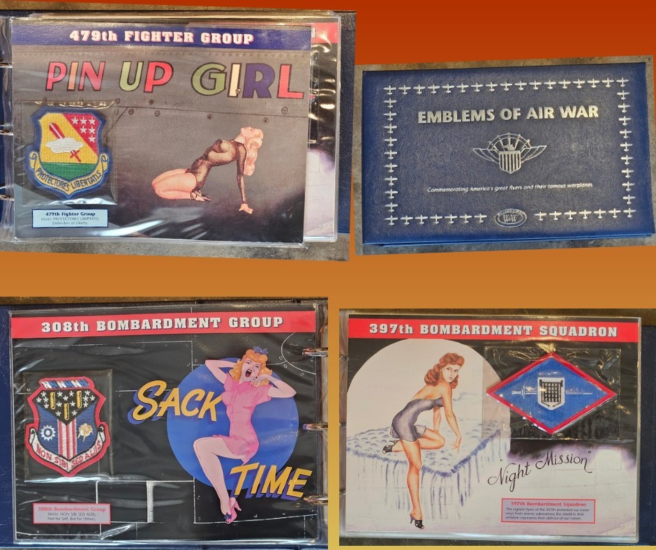 Emblems Of Air War With Patches In Album (#424) Emblems Of Air War With Patches In Album (#424)