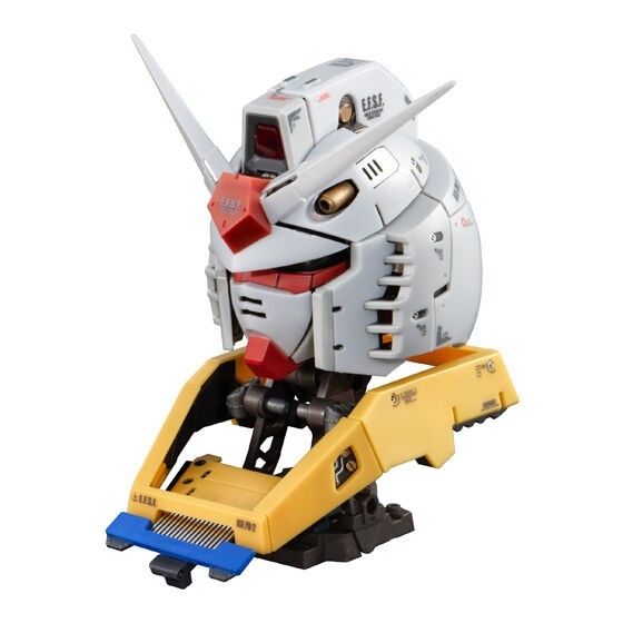 Bandai Exceed Model Trinity RX-78-2 Gundam Bust Set of 3 Complete No LED Light Bandai Exceed Model Trinity RX-78-2 Gundam Bust Set of 3 Complete No LED Light