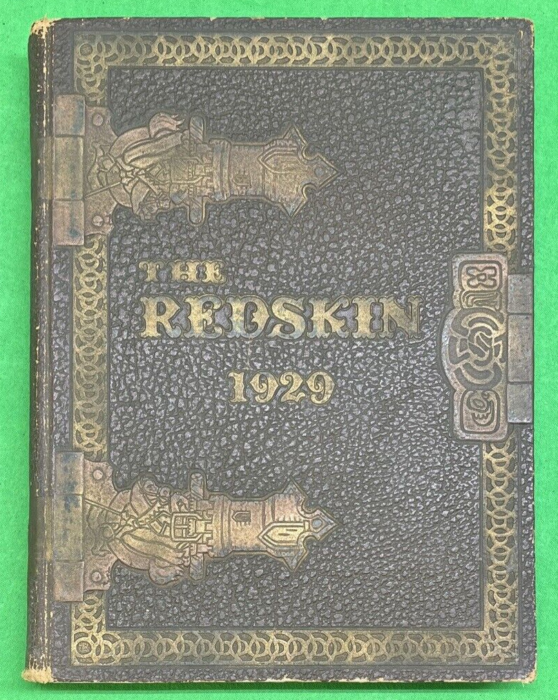 VERY GOOD 1929 Oklahoma A&M College Redskin Yearbook Oklahoma State University#B VERY GOOD 1929 Oklahoma A&M College Redskin Yearbook Oklahoma State University#B