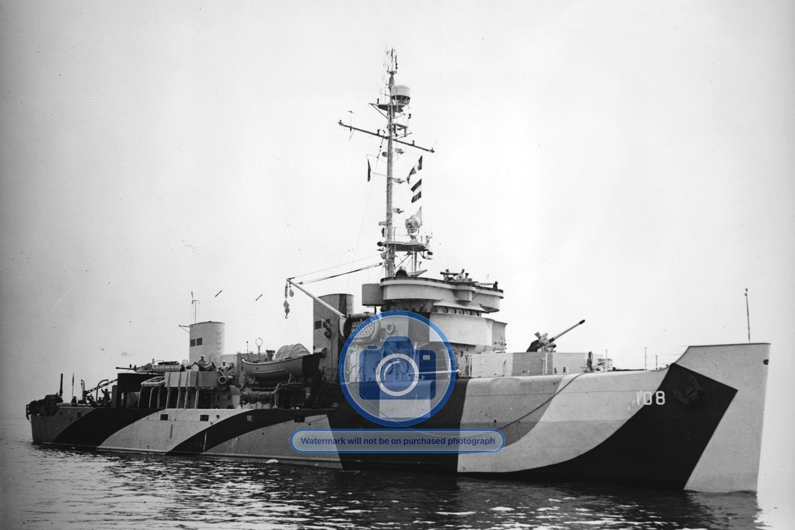 USS PURSUIT AM-108 MINE SWEEPER SAN FRANCISCO NAVY YARD 1944 4X6 PHOTO