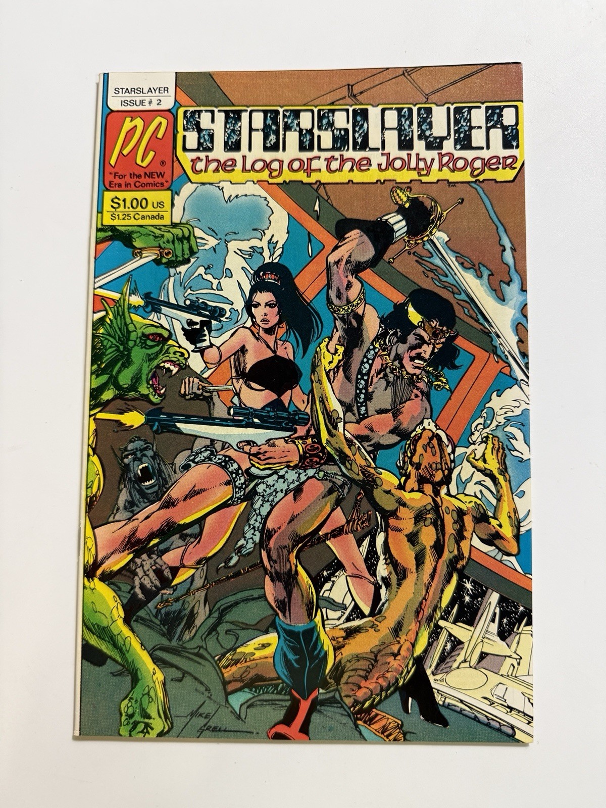 Starslayer #2 Pacific Comics 1982 1st Appearance Of The Rocketeer