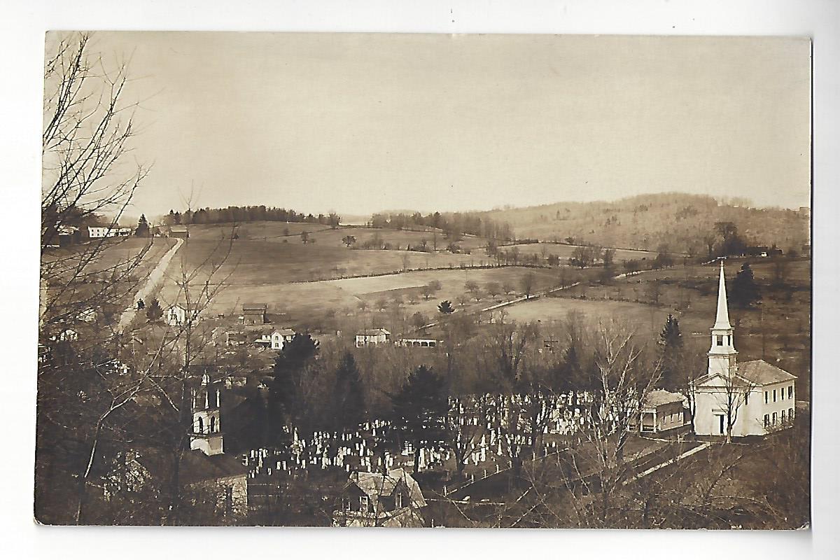 1910 Newburg, New York View RPPC