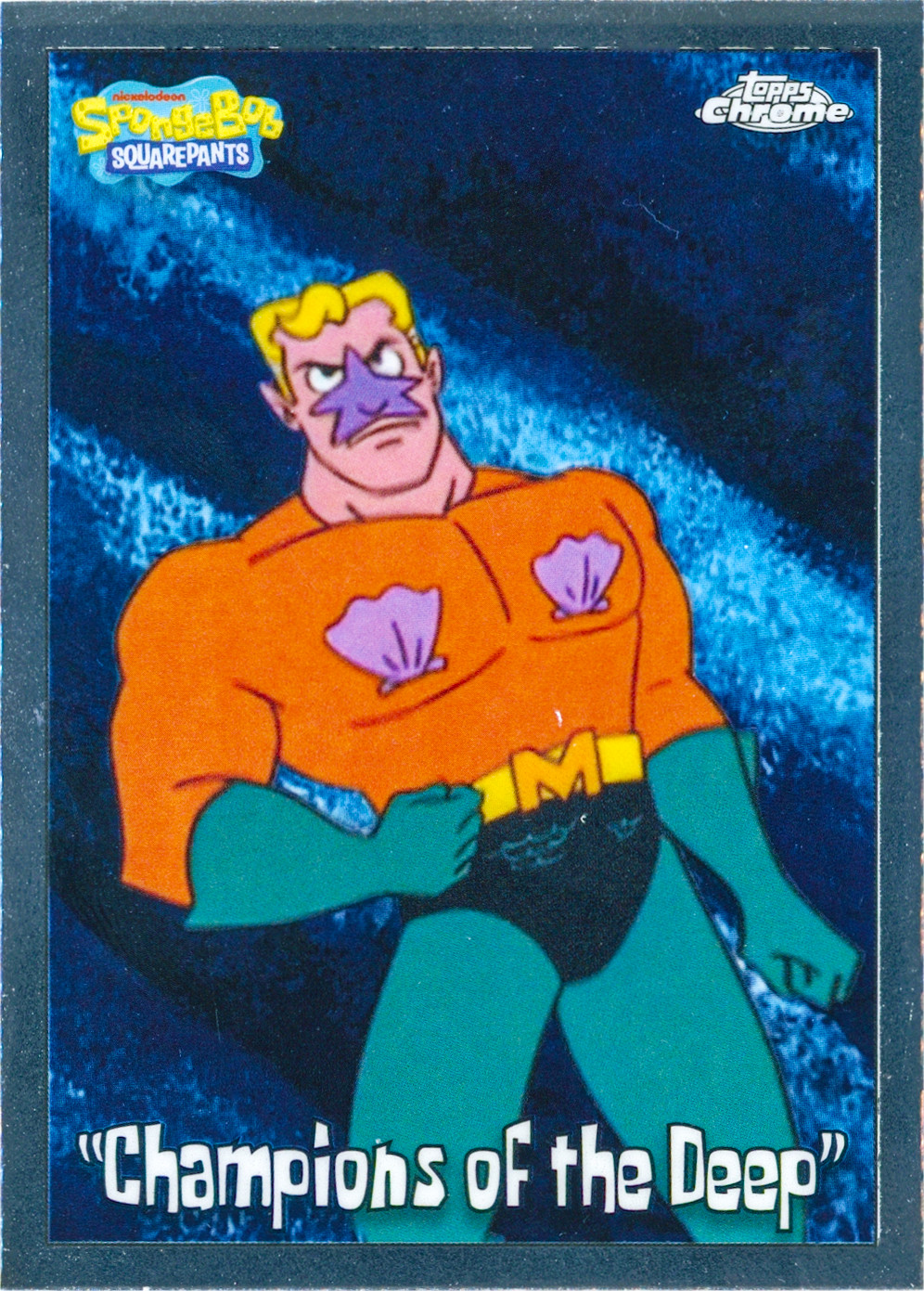 Topps Chrome Spongebob 2025 | Champions of the Deep | 190 Topps Chrome Spongebob 2025 | Champions of the Deep | 190