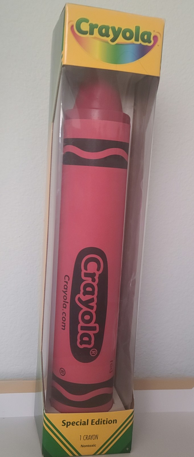 Crayola Jumbo Red Crayon Limited Edition Rare 15