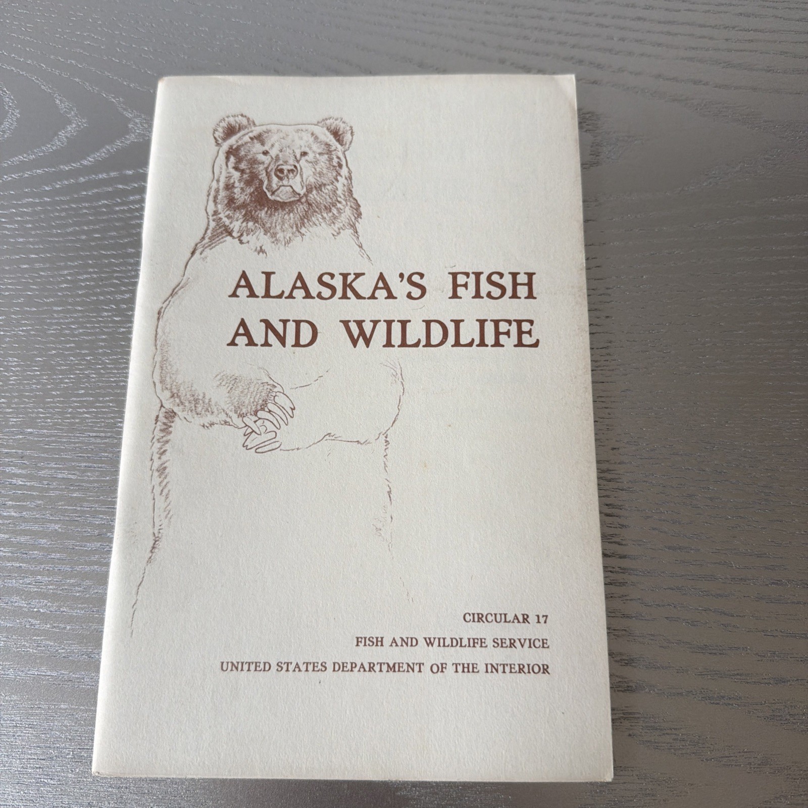 ***VINTAGE 1953 ALASKA'S FISH AND WILDLIFE INFORMATIONAL BOOKLET***