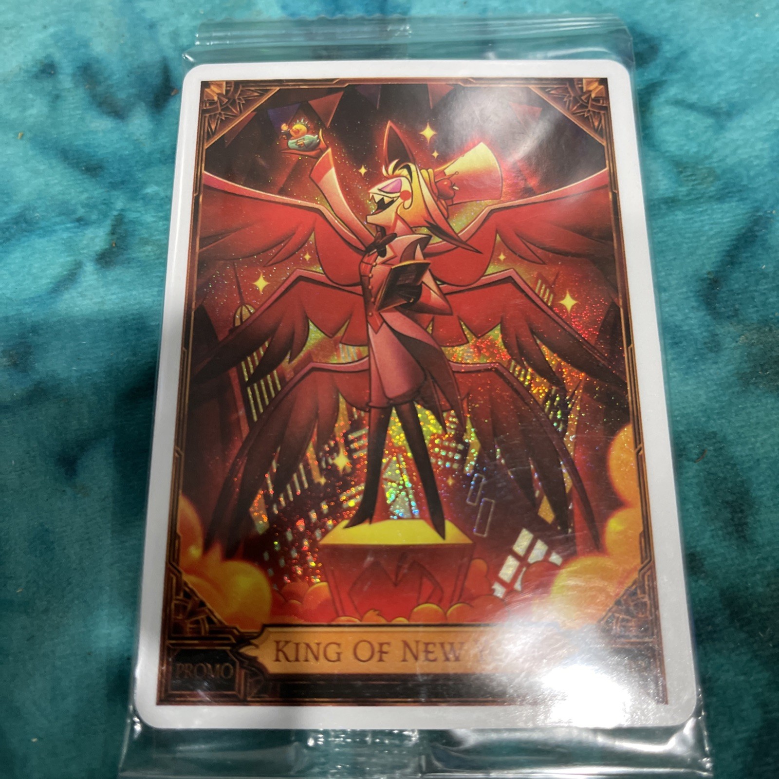 NYCC 2026 PSA HAZBIN HOTEL LUCIFER KING OF NEW YORK PROMO CARD