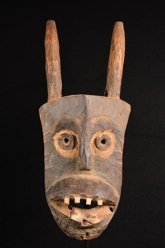 An Authentic African Ibiobio Mask Nigeria Afrika Africa Afrique 1987