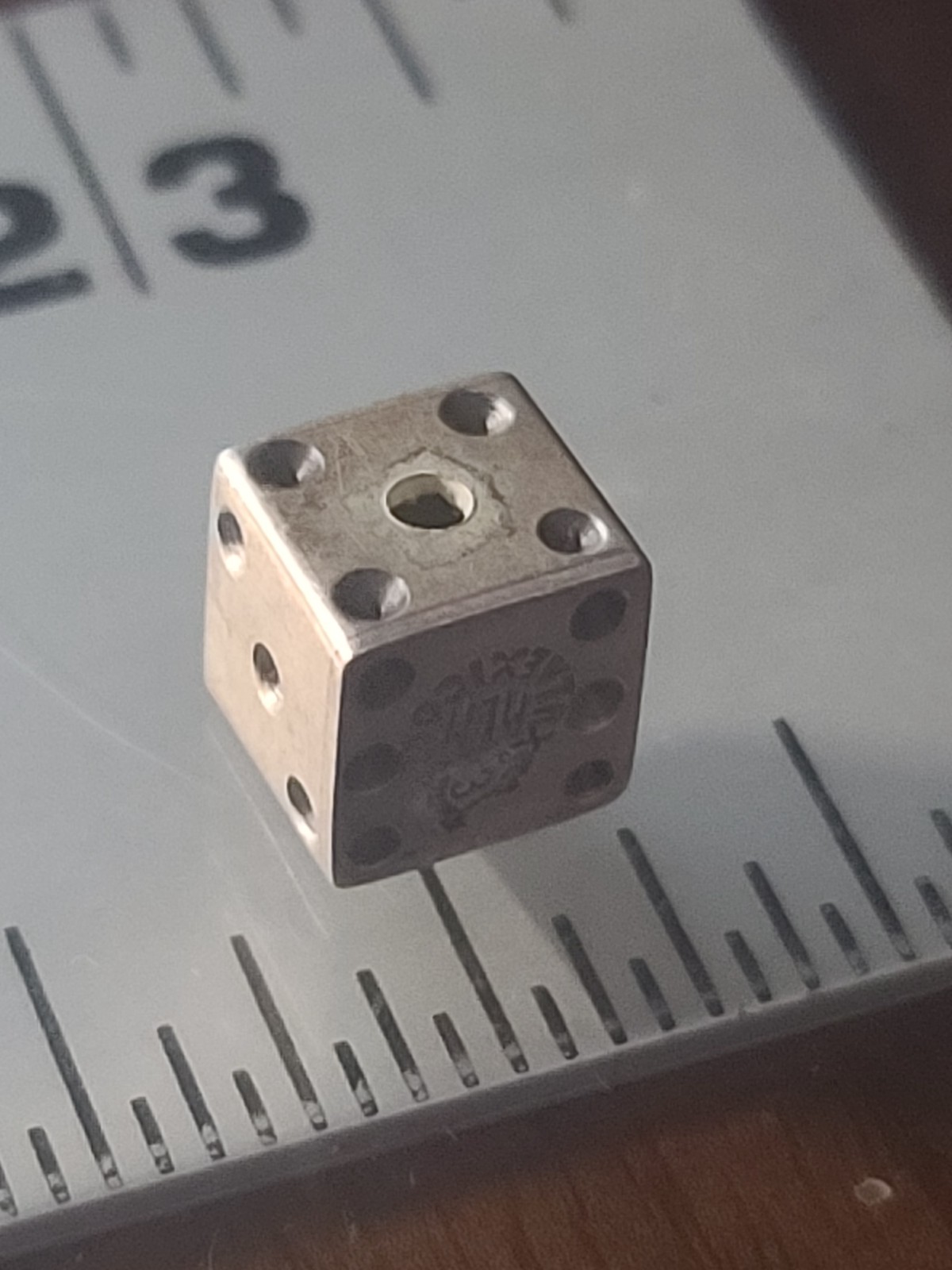 RARE Vtg Eagle 3 925 Taxco Mexico MLM Sterling Silver Single Die Dice 2.9 Grams RARE Vtg Eagle 3 925 Taxco Mexico MLM Sterling Silver Single Die Dice 2.9 Grams