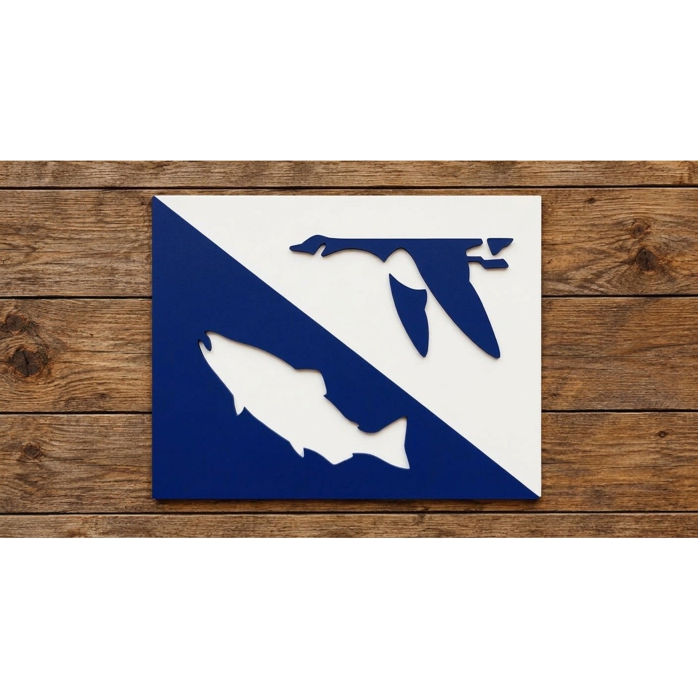 US Fish and Wildlife Flag Sign Department of The Interior Hunt Fishing Outdoors