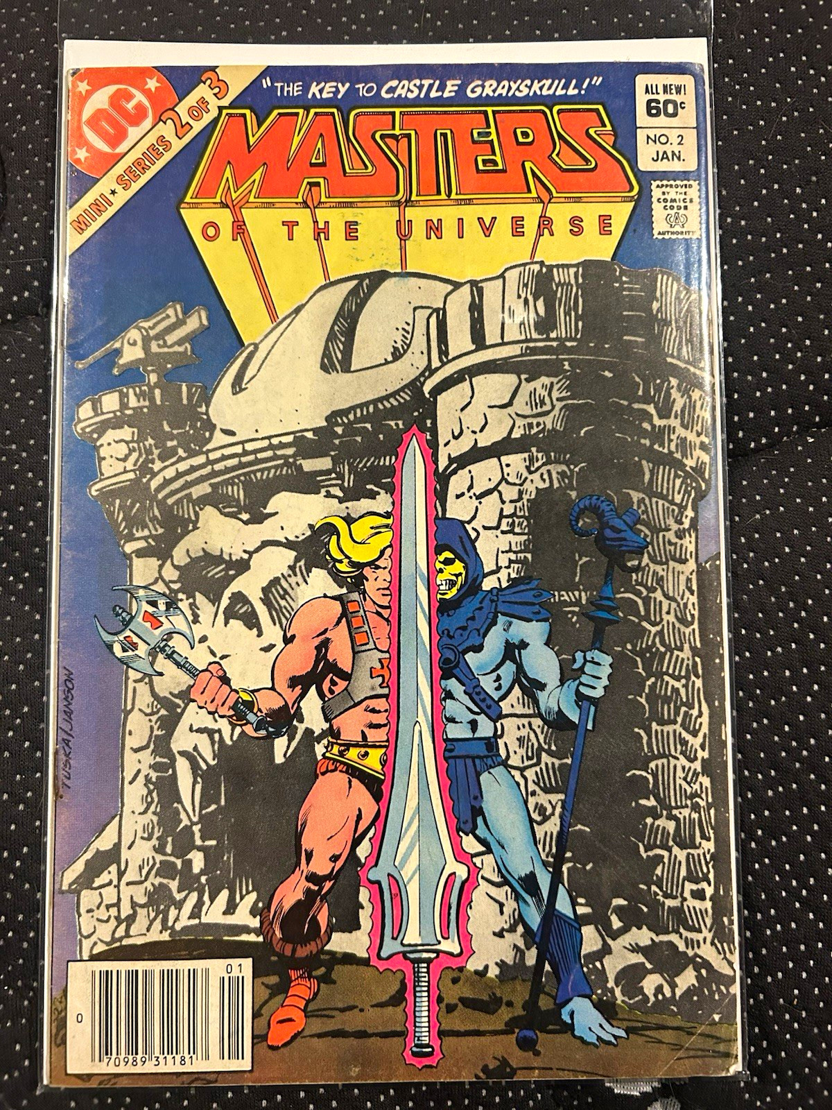 DC Comics Masters of the Universe #2 The Key to Castle Grayskull He-Man