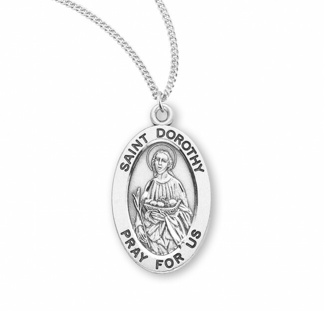 St. Dorothy Sterling Silver Necklace