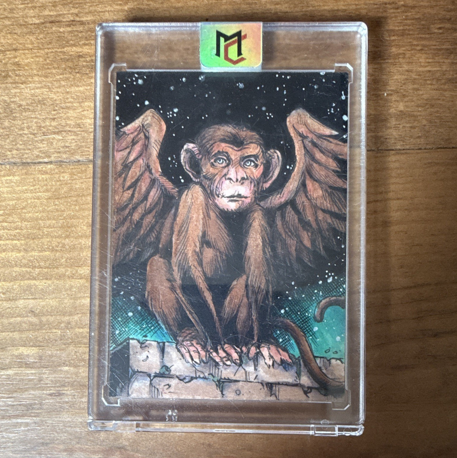 Masterpiece Cards Wizard of Oz 1/1 Sketch Winged Monkey Edde Wagner