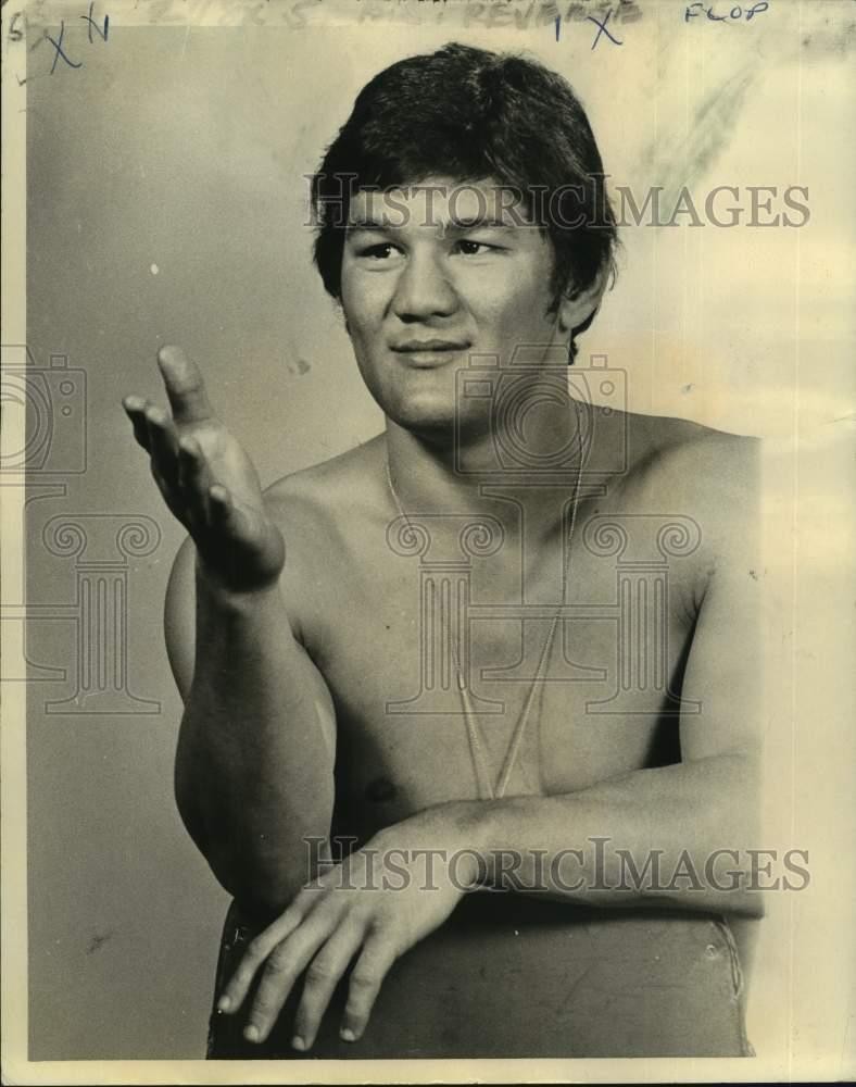 1970 Press Photo Boxing - Tony Licata Comes Home to New Orleans - nos19863