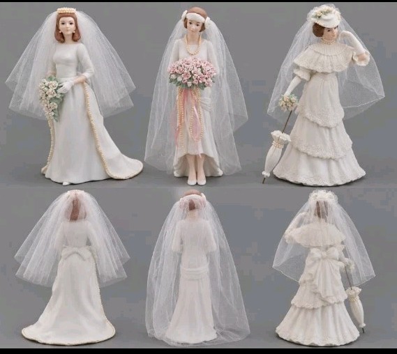 3 Classic Brides of the Century collection by Roman, Inc (See Pic For Details) 3 Classic Brides of the Century collection by Roman, Inc (See Pic For Details)