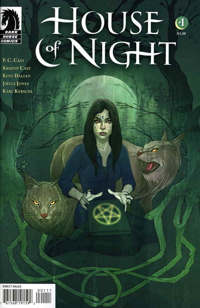 House of Night #1 VF/NM; Dark Horse | Jenny Frison P.C. Cast - w/Bag+Board House of Night #1 VF/NM; Dark Horse | Jenny Frison P.C. Cast - w/Bag+Board