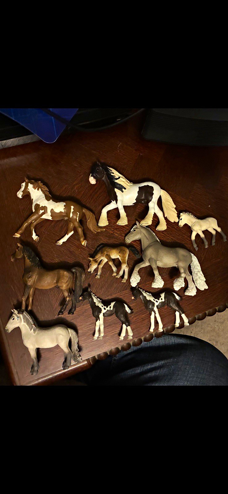 Lot of Plastic Horse Farm Animal Figurines Schleich etc