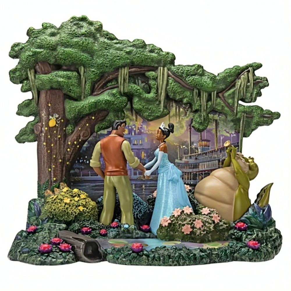 The Hamilton Collection Disney The Princess and the Frog 15th Sculpture 13.25\