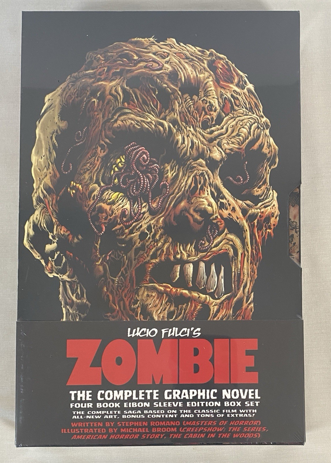 Lucio Fulci’s Zombie Complete Graphic Novel Box Set Vinegar Syndrome Eibon Press