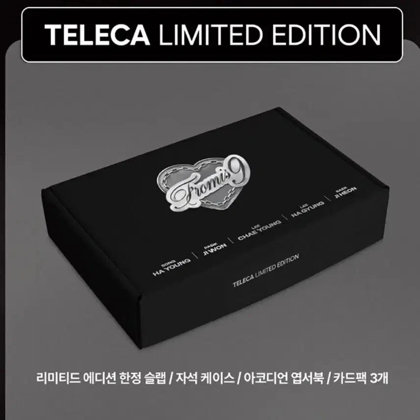 TELECA fromis_9 MIIMCA Fan Box Trading Card Box lIMITED EDITION