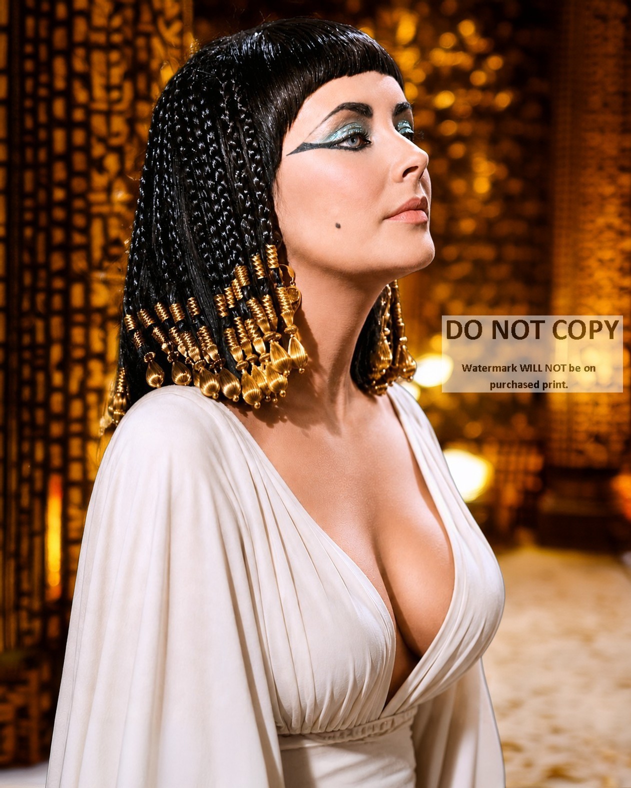 ELIZABETH TAYLOR AS \