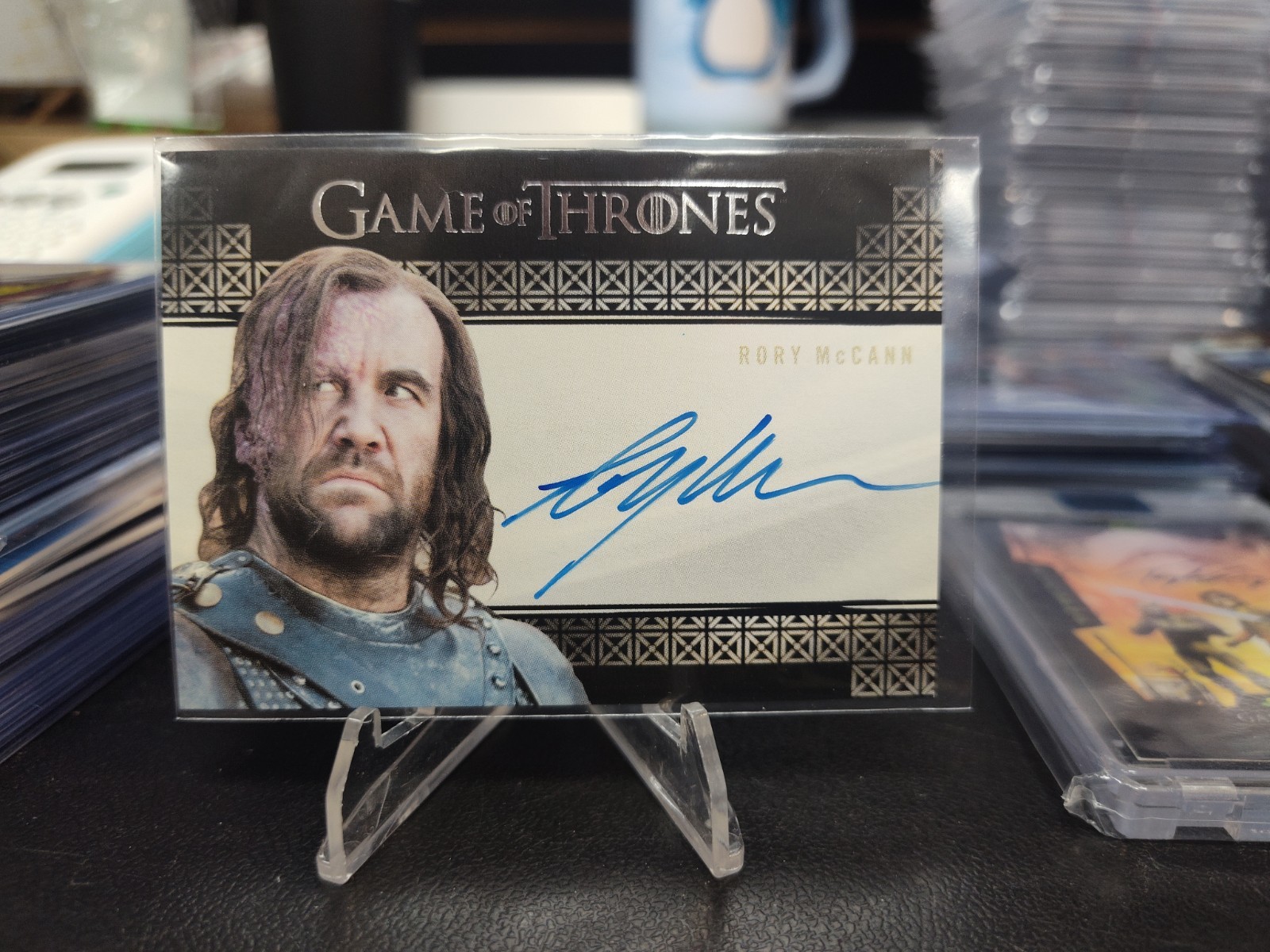 2017 Game of Thrones Sandor Clegane The Hound Rory McCann Auto