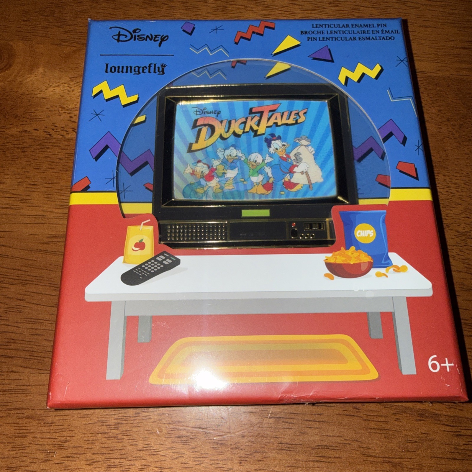Disney Loungefly 1990’s DuckTales Jumbo Pin Limited Edition 1,000