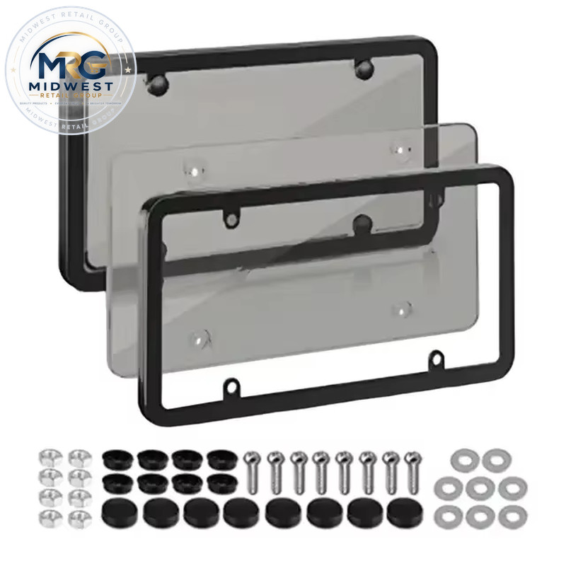 6.3'' Clear Reflective Anti Speed Red Light Toll Camera Stopper License Plate Fr