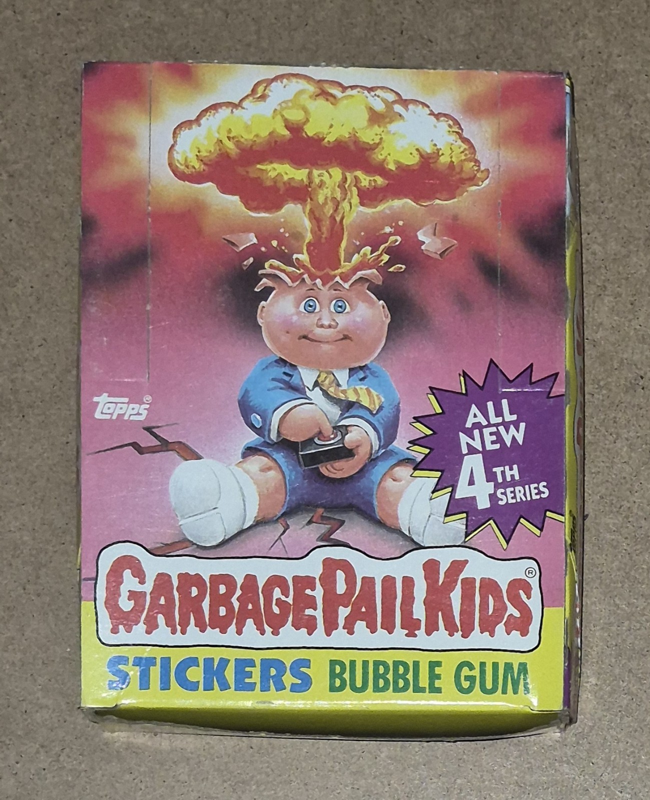 💥 1986 Topps Garbage Pail Kids Stickers Series 4 Wax Box 45/48 Packs MISSING 3 💥 1986 Topps Garbage Pail Kids Stickers Series 4 Wax Box 45/48 Packs MISSING 3