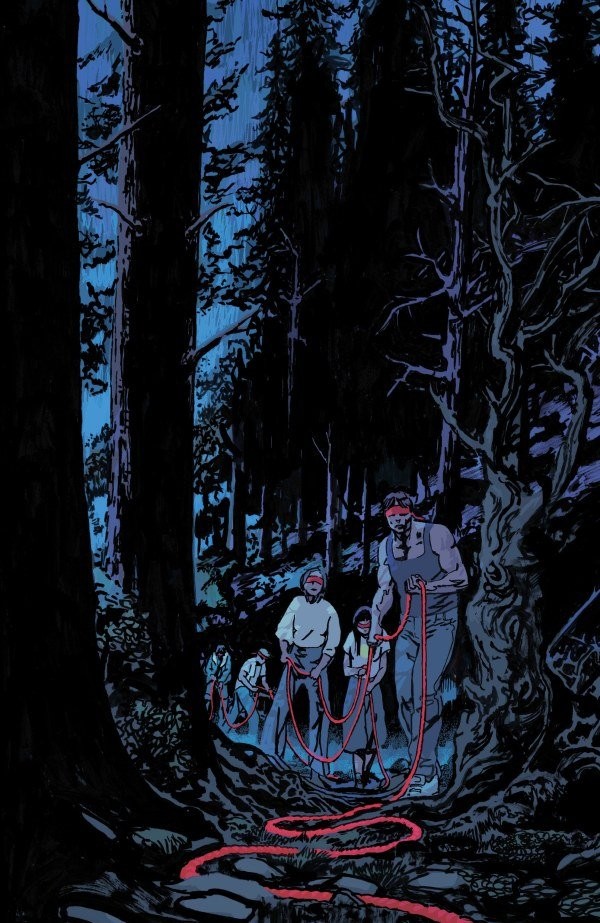 YOU'LL NEVER LEAVE THIS PLACE ALIVE #1- 1:25 JOSH HIXSON FULL ART VARIANT- IDW