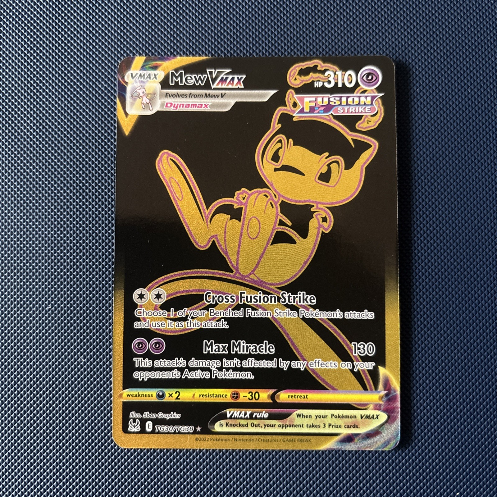 Pokémon TCG - Lost Origin - Mew VMax TG30/TG30