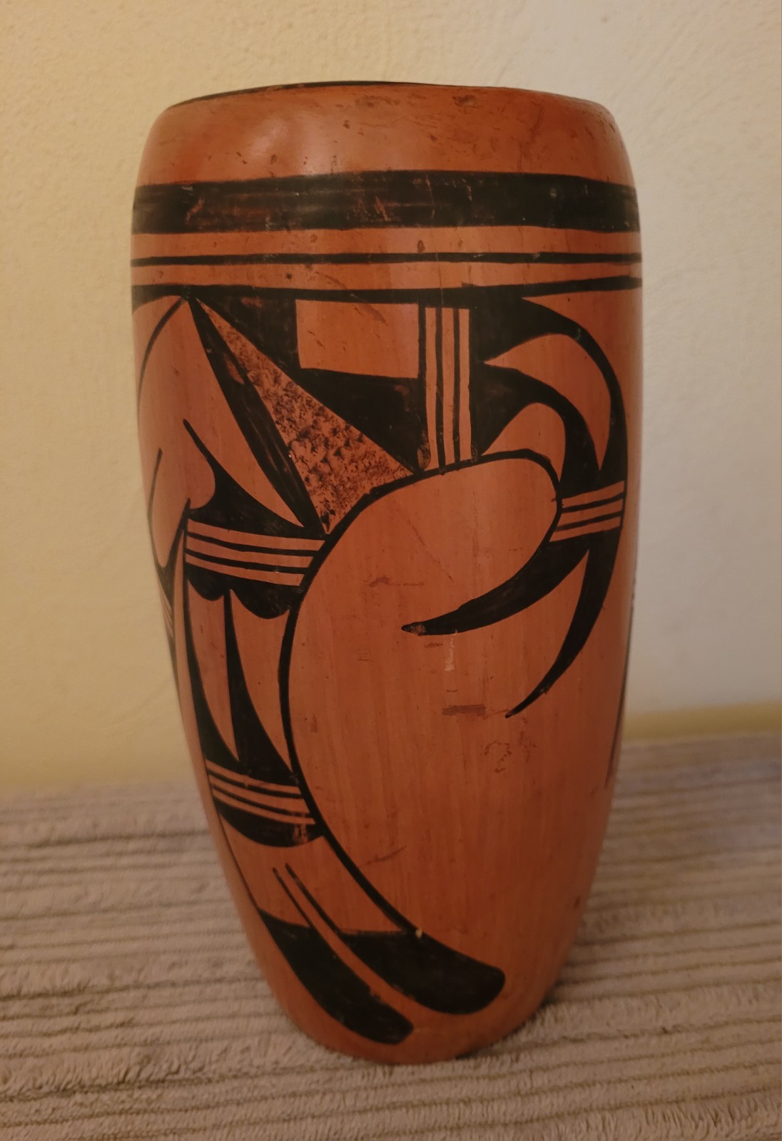 Hopi Indian Cylinder Pottery Hopi Indian Cylinder Pottery