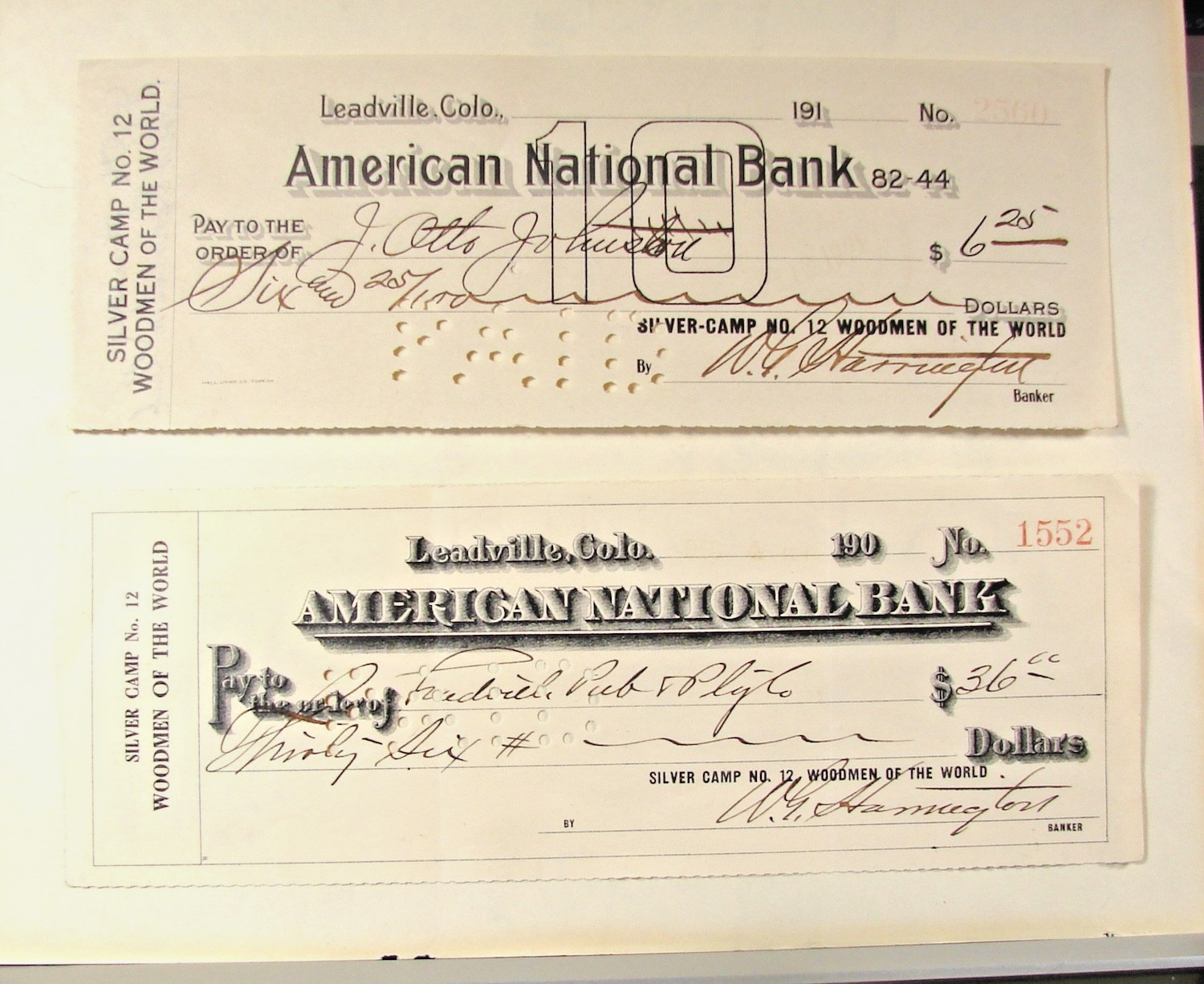 2-Leadville, Co. American Nat. Bank--\