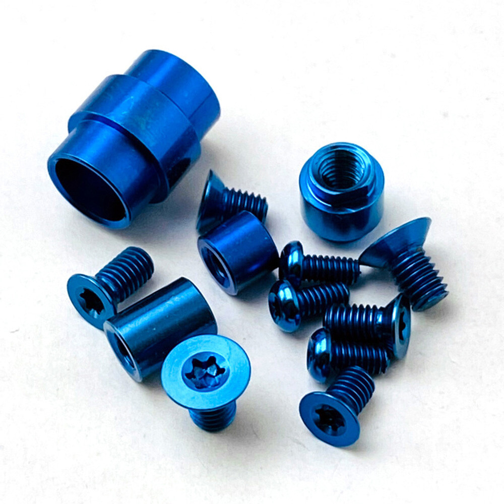 Titanium Complete Hardware Screw Pivot kit For Spyderco Paramilitary 2 PM2