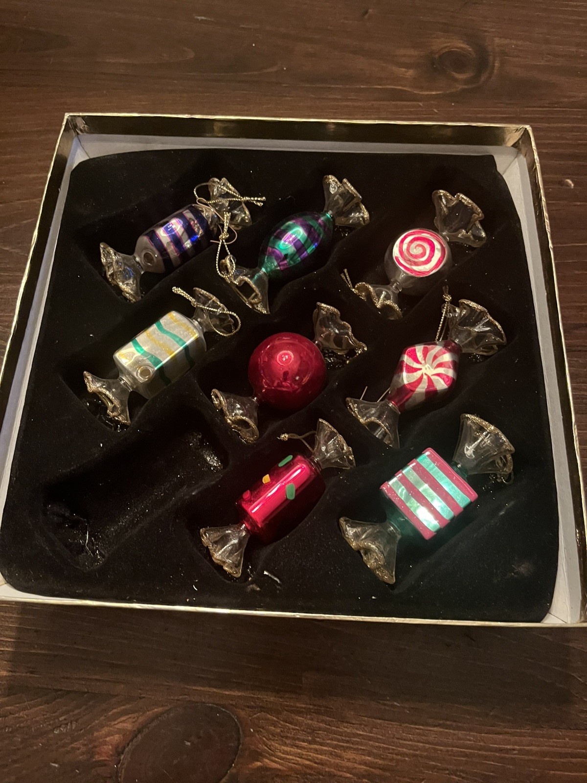 New Thomas Museum Series Glass CANDY ORNAMENTS Lot 8/RADKO On Wings Of Hope 1995