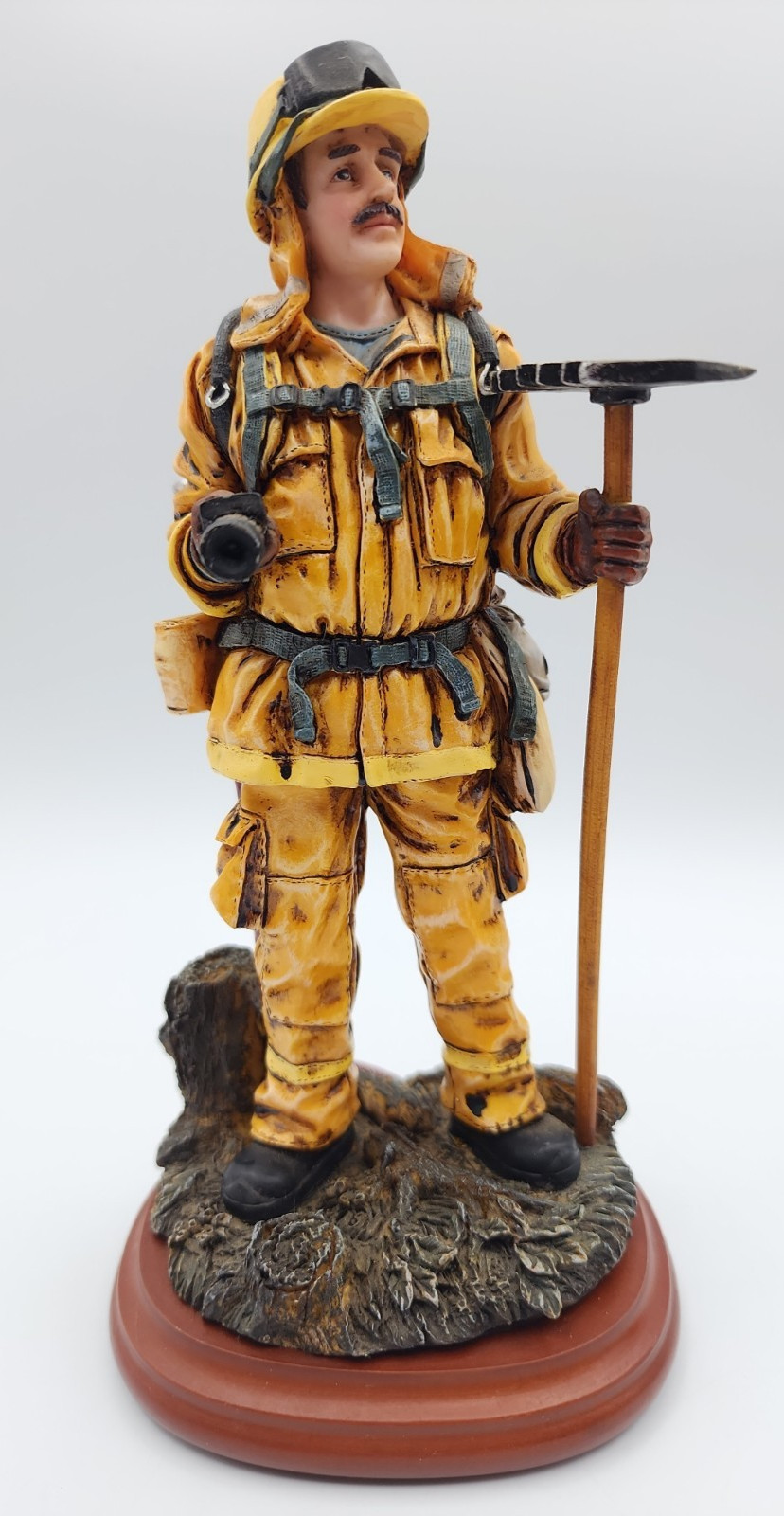 Vanmark Red Hats of Courage Fight Fire with Fire Figurine 8 3/4
