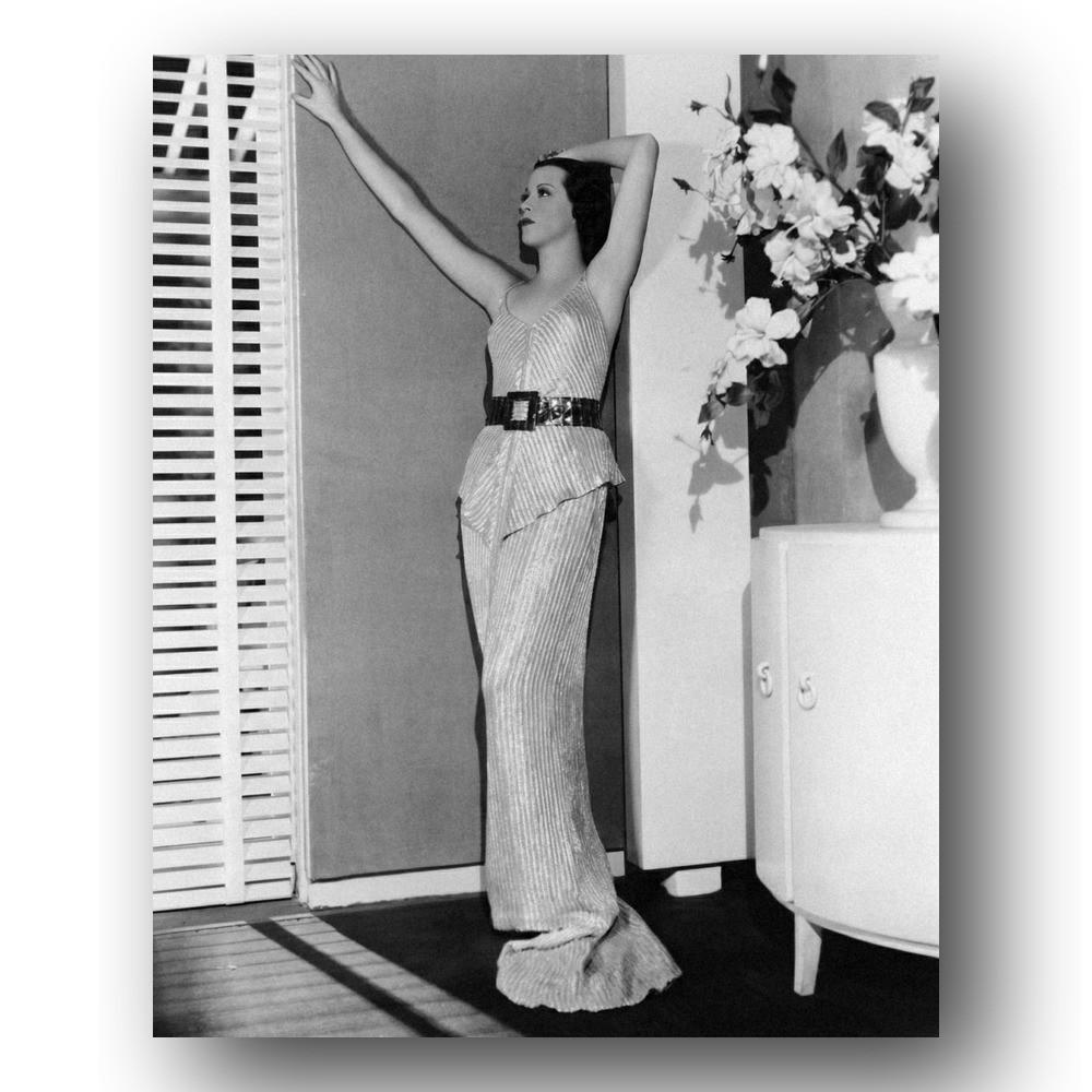 Kitty Carlisle Photo 8x10 Classic Hollywood Glamour Portrait Elegant Star