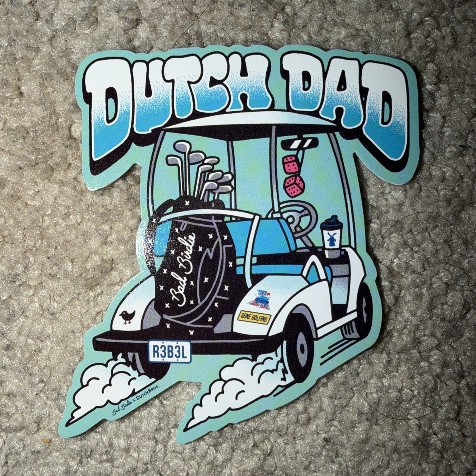 Dutch Bros Fathers Day Sticker June 2026 PRE-SALE