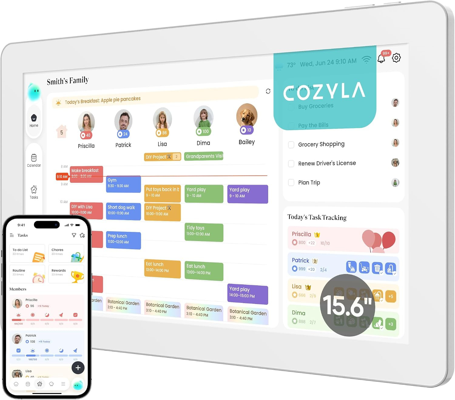 Cozyla Calendar Neo: 15.6\