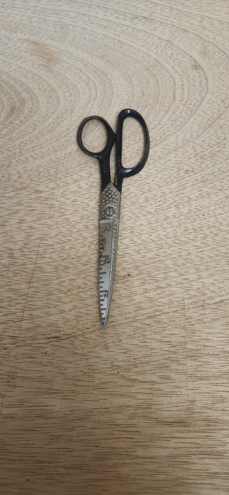 Vintage Forged Steel USA Scissors Black Handle Heavy Duty Industrial Shears 3