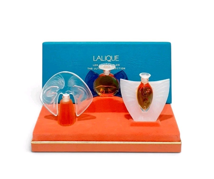 Vintage Lalique Edition 1998 1999 2000 Miniature Perfumes Vintage Lalique Edition 1998 1999 2000 Miniature Perfumes