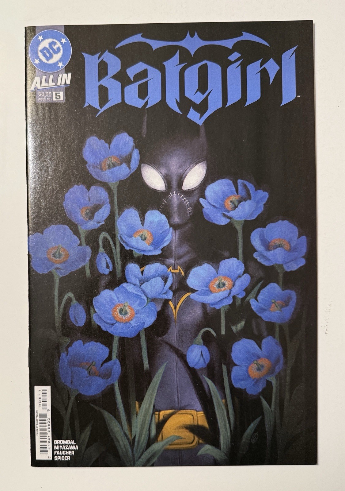 Batgirl #5 David Talaski cover A 2025 NM Tate Brombal Takeshi Miyazawa Cass Cain