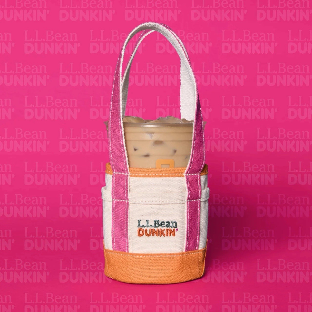 DUNKIN' X L.L.BEAN COFFEE TOTE Cup Holder‼️New‼️Presale‼️