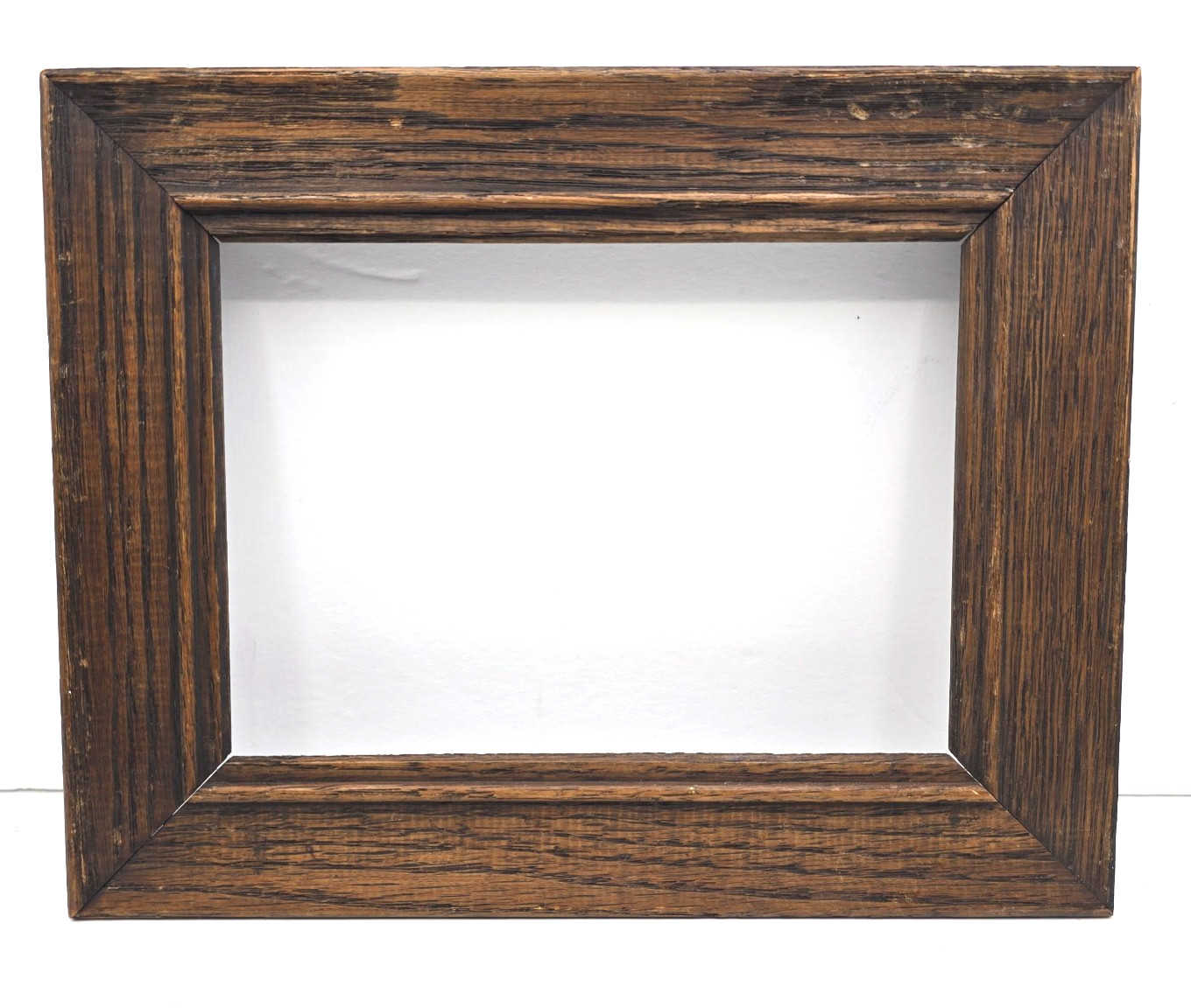Antique Arts & Crafts Mission Oak Wood Picture Frame 7\ Antique Arts & Crafts Mission Oak Wood Picture Frame 7\