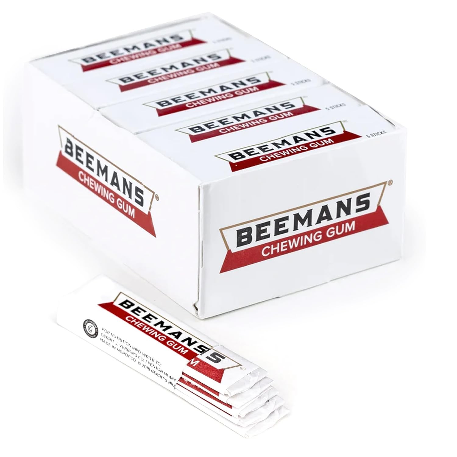 Vintage Chewing Gum Vintage Gum Nostalgic Minty Flavor Beeman\'s Chewing Gum