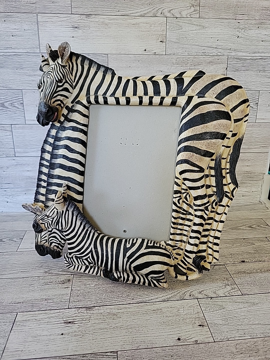 3D Zebra Picture Frame Resin 5x 7 Photo Safari Photo Y2K 10x12 Hang Free Standin 3D Zebra Picture Frame Resin 5x 7 Photo Safari Photo Y2K 10x12 Hang Free Standin