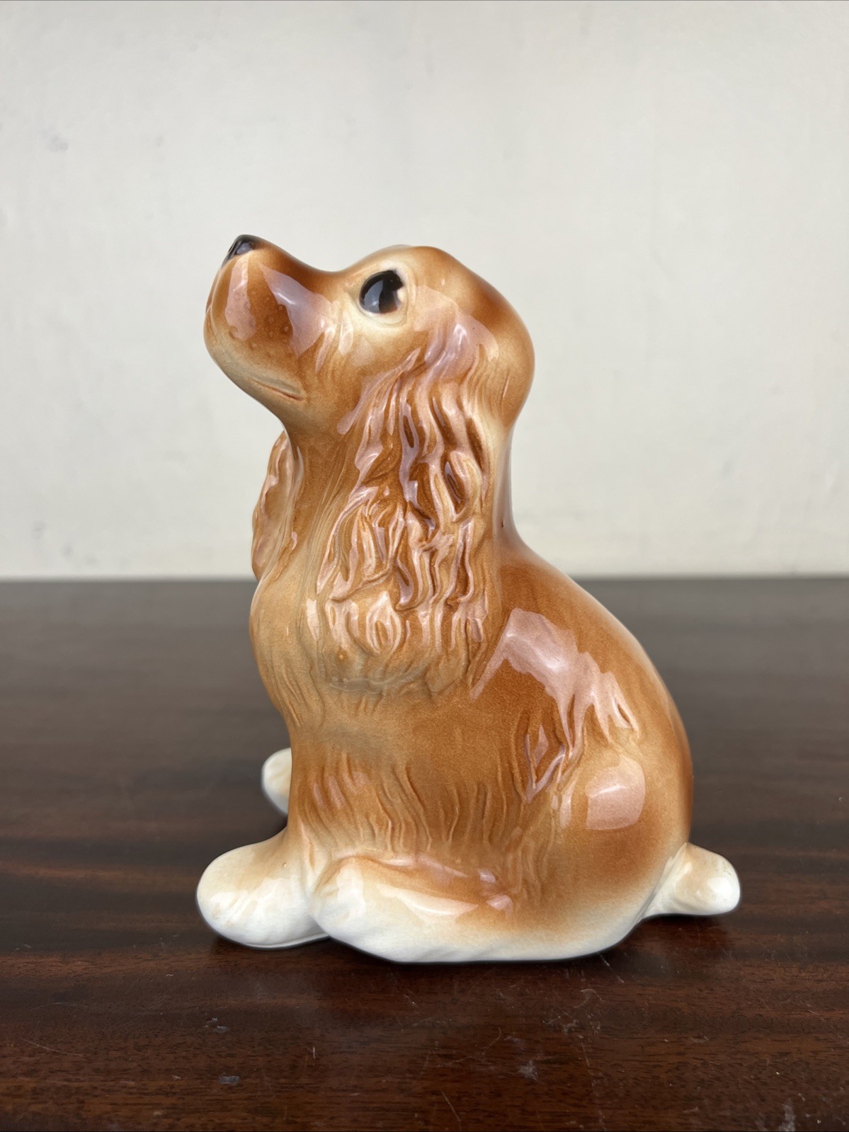 VTG Royal Copley? Cocker Spaniel Dog Figurine Brown Sweet Eyes 6.25\ VTG Royal Copley? Cocker Spaniel Dog Figurine Brown Sweet Eyes 6.25\