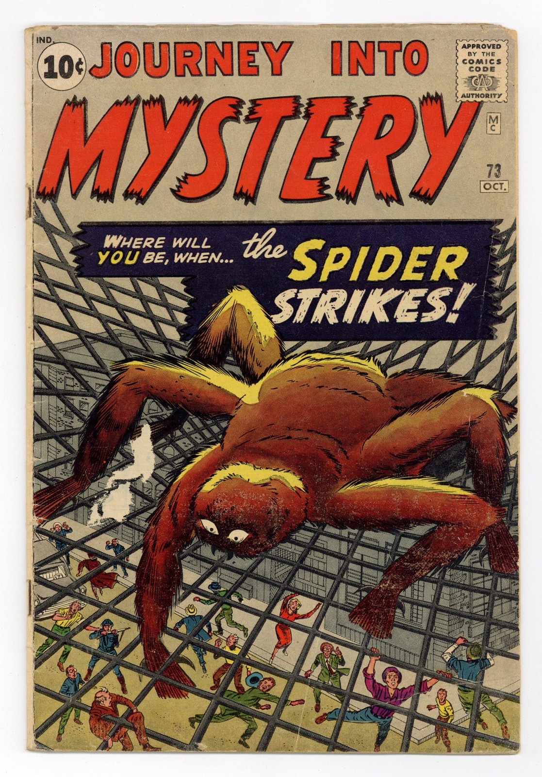Journey into Mystery #73 GD+ 2.5 1961