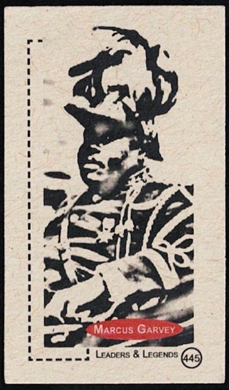 MARCUS GARVEY - 2011 \'Leaders & Legends\' Card #445 - JAMAICAN POLITICAL ACTIVIST
